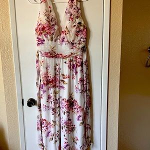 Floral jumpsuit